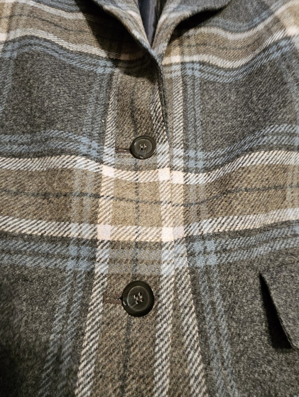 Pendleton Wool Plaid Blazer Large - Picture 6 of 12